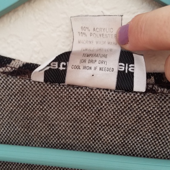 Cathy Daneils size med lepord print sweater - Picture 5 of 6